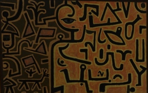 paulKleeAusschnitt.Hieroglyphen