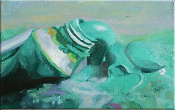 570PatNoserVeronseserGrnton201325x40cmOelLeinwand